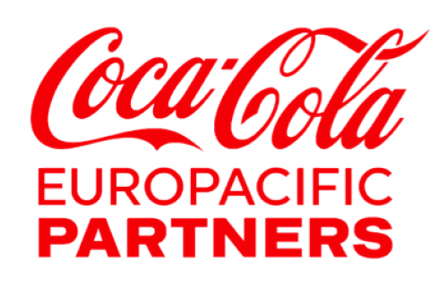Coca-Cola Europacific Partners logo.