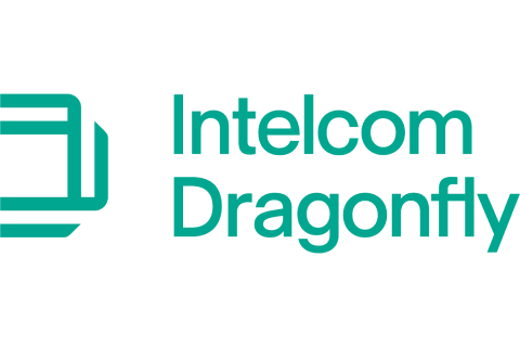 Intelcom | Dragonfly logo.