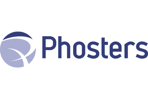 Phosters FM logo.